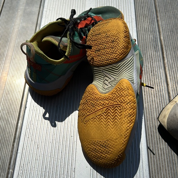 Nike! Size 7.5- Jordan One Take 2 Tropical Twist Turf Orange - Picture 3 of 3